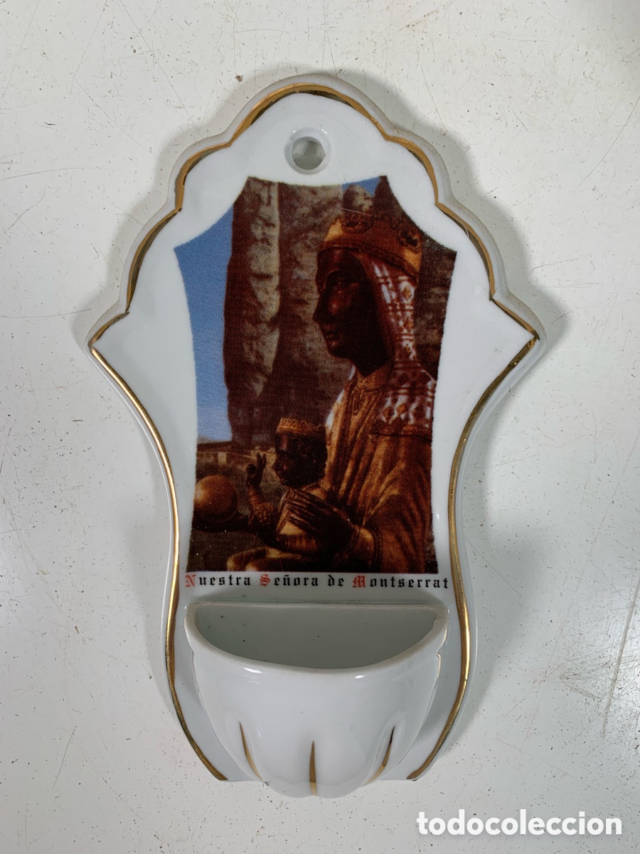 Antig&uuml;edades: 01_ Benditera Nuestra Se&ntilde;ora de Montserrat - Foto 1