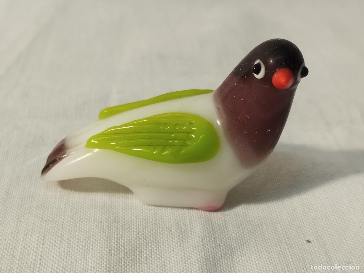 Antig&uuml;edades: P&Aacute;JARO DE CRISTAL DE MURANO - Foto 1
