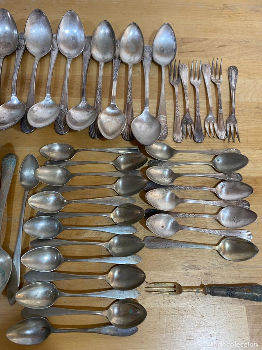 Antig&uuml;edades: Gran cuberteria variada - Foto 7