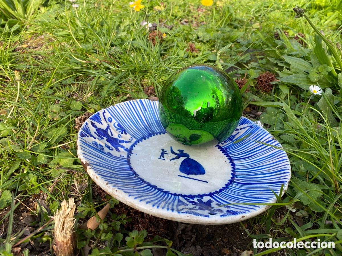 Antig&uuml;edades: Plato porcelana antigua - Foto 5