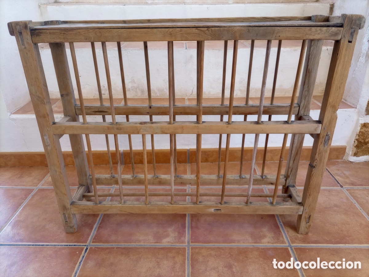 Antig&uuml;edades: Platero madera antiguo - Foto 1