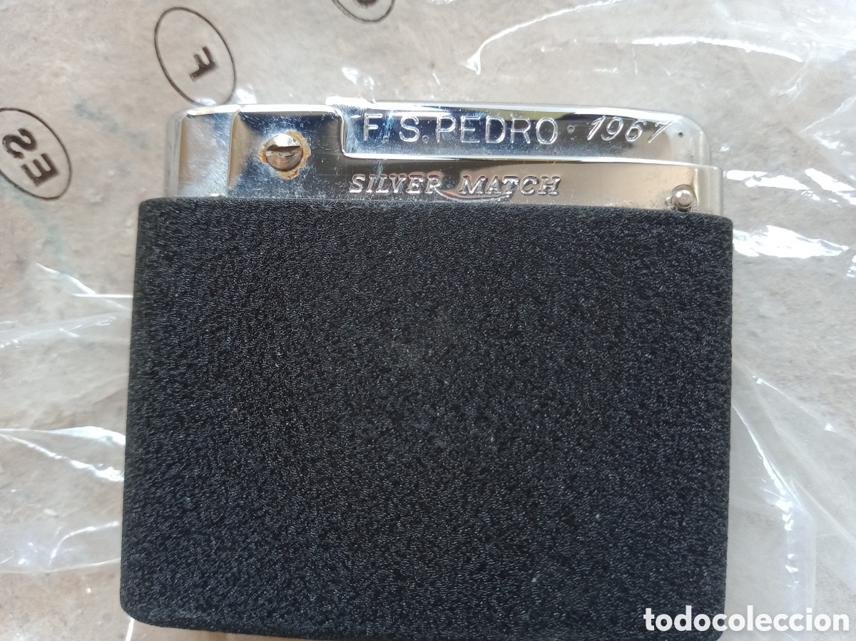 Antig&uuml;edades: Mechero 1967 plata - Foto 1