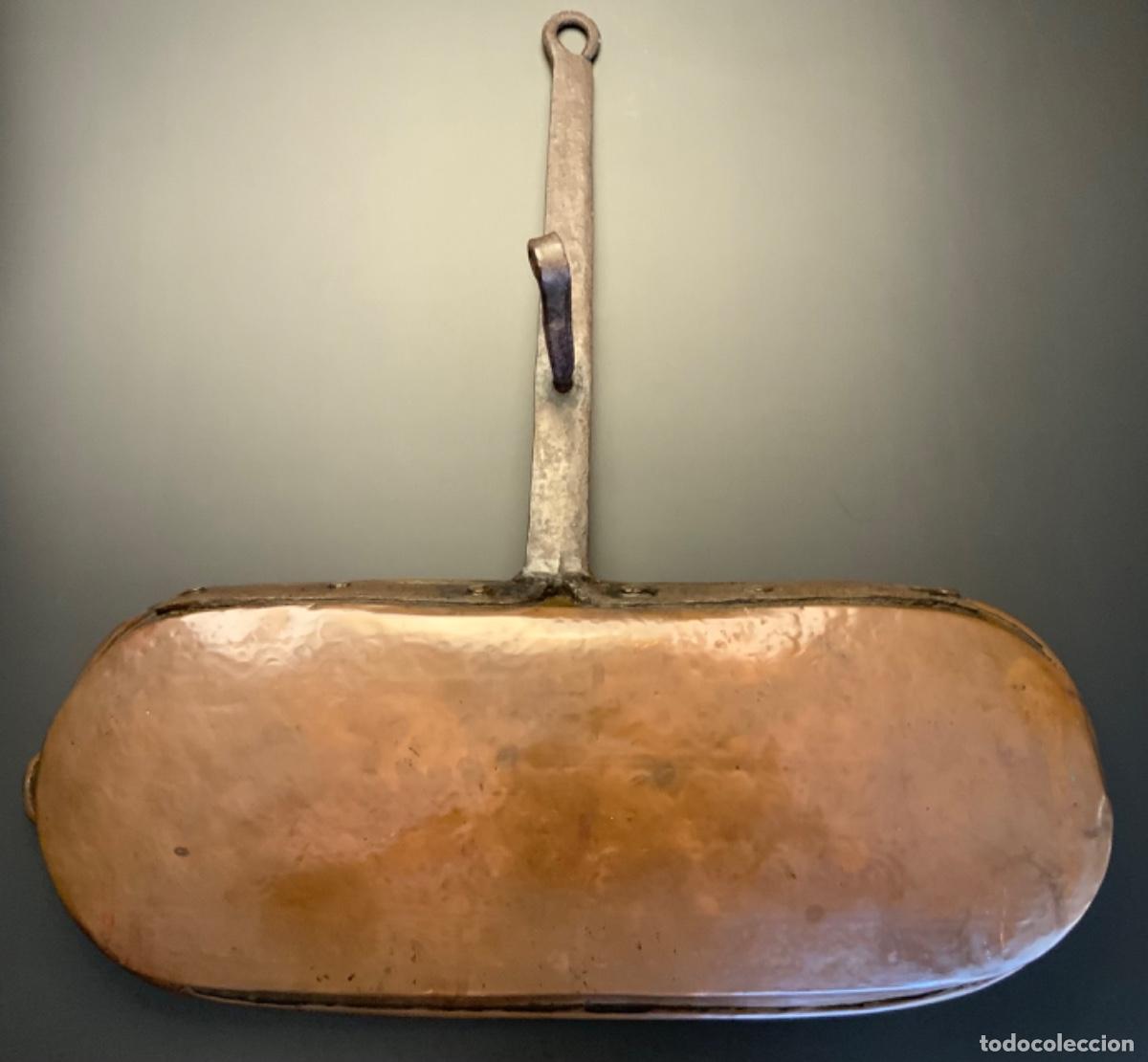 Antig&uuml;edades: ASADORA FRANCESA COBRE (s.XVIII) - Foto 3