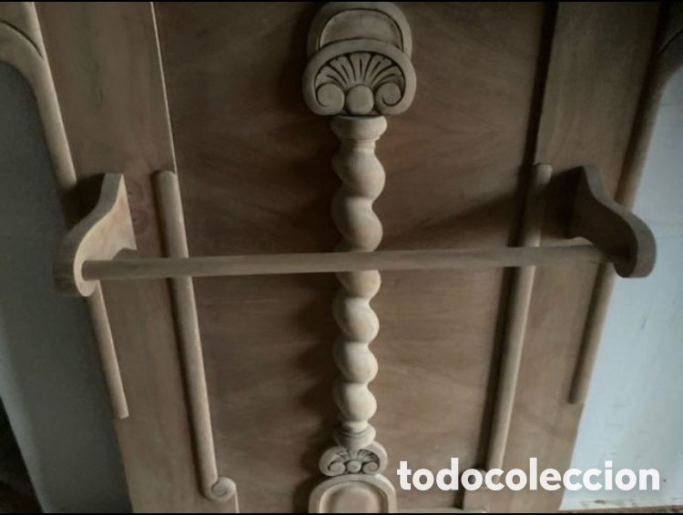 Antig&uuml;edades: Bengalero antiguo sin barnizar - Foto 2