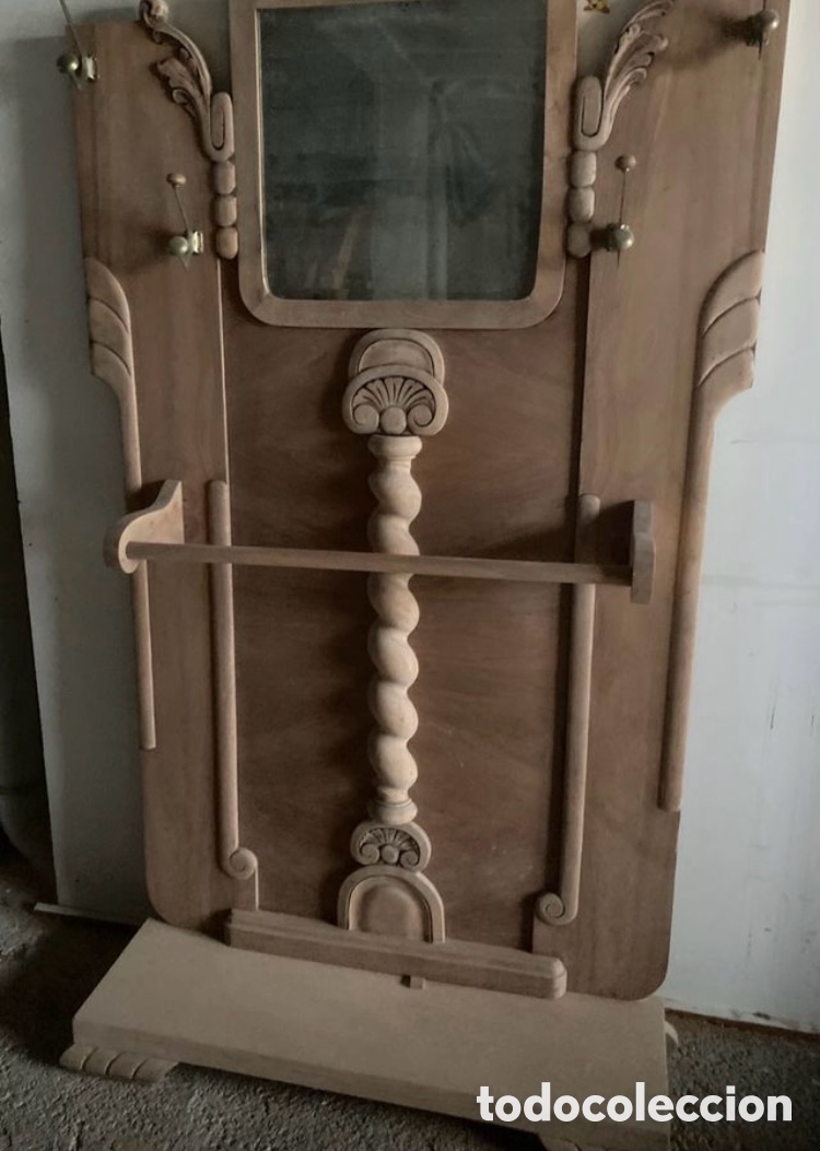 Antig&uuml;edades: Bengalero antiguo sin barnizar - Foto 3