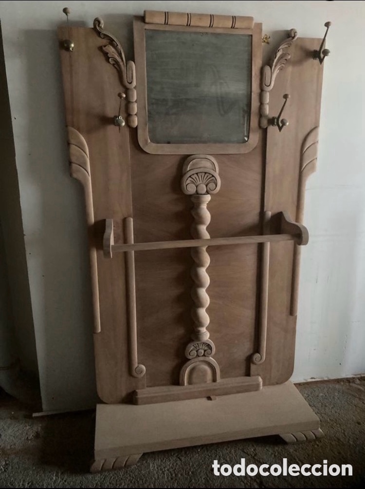 Antig&uuml;edades: Bengalero antiguo sin barnizar - Foto 1