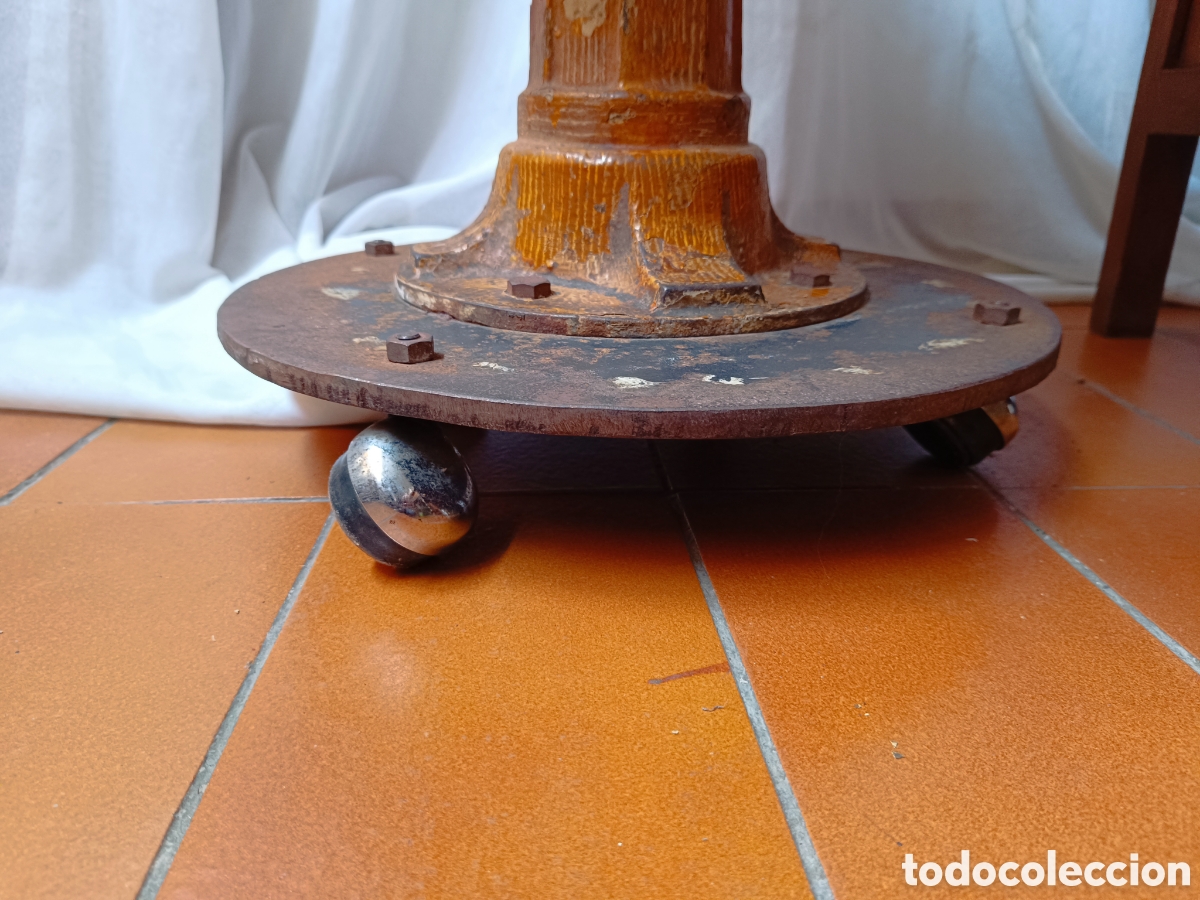 Antig&uuml;edades: Antigua silla de barco madera de roble - Foto 10