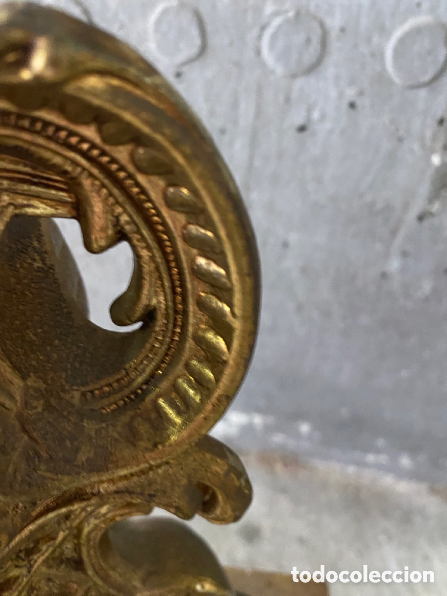 Antig&uuml;edades: Reloj antiguo de metal - Foto 7