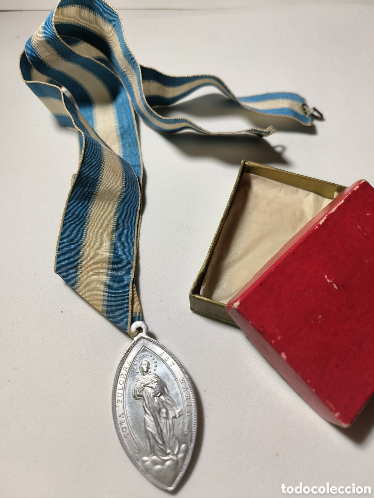 Antig&uuml;edades: Medalla de La Virgen Pur&iacute;sima - Foto 4