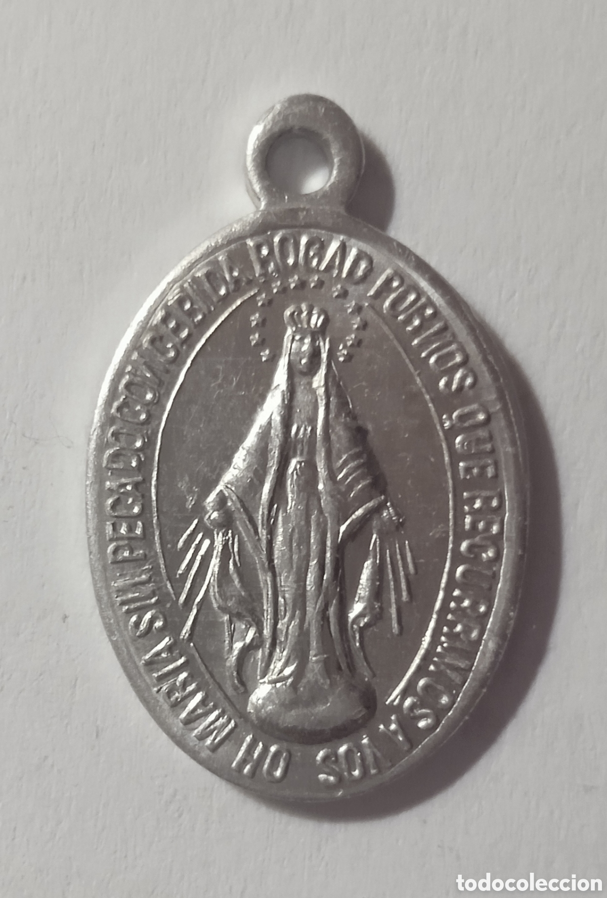 Antig&uuml;edades: MEDALLA DE ALUMINIO - Foto 1