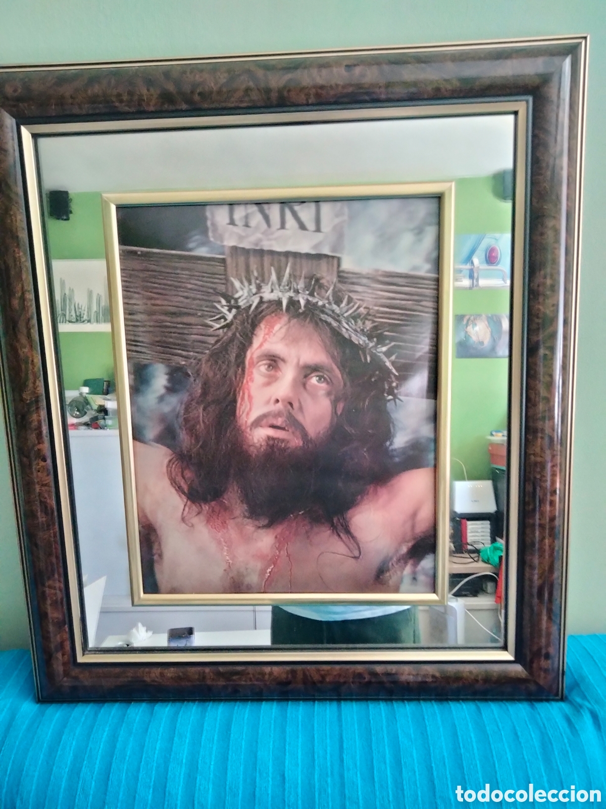 Antig&uuml;edades: Cuadro Cristo crucificado - Foto 1