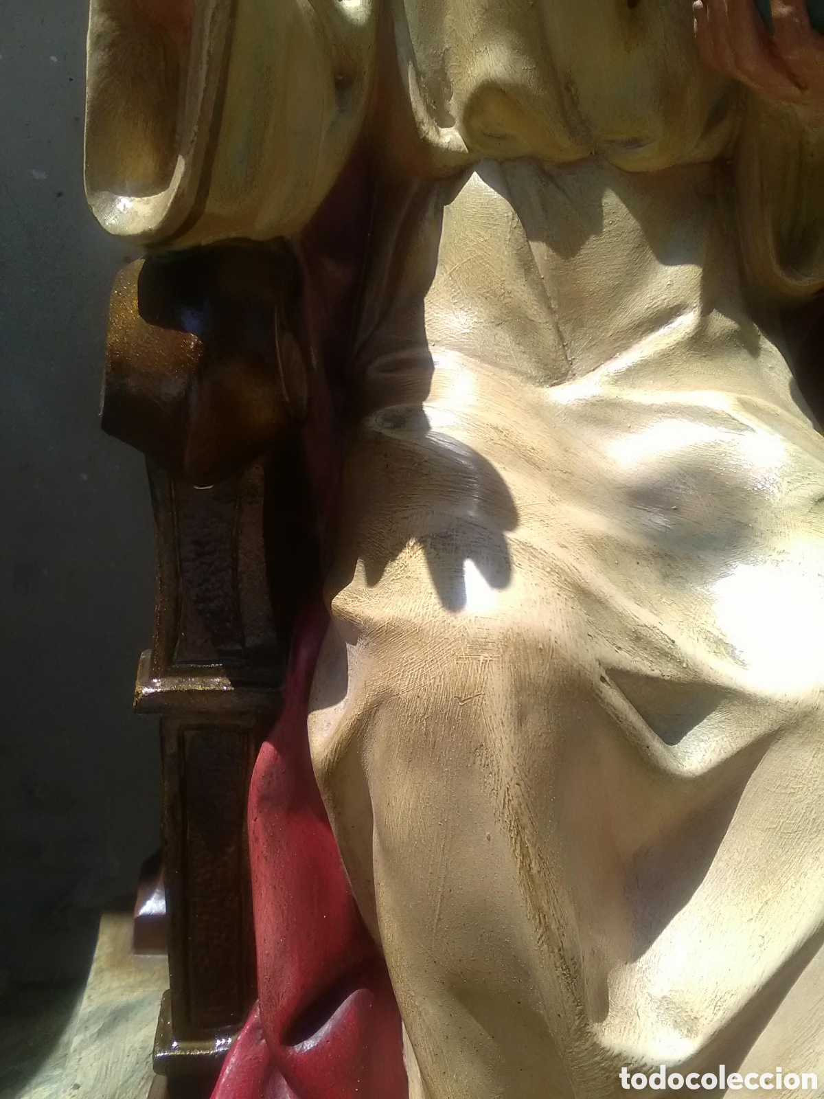 Antig&uuml;edades: Sagrado coraz&oacute;n en trono Olot - Foto 5