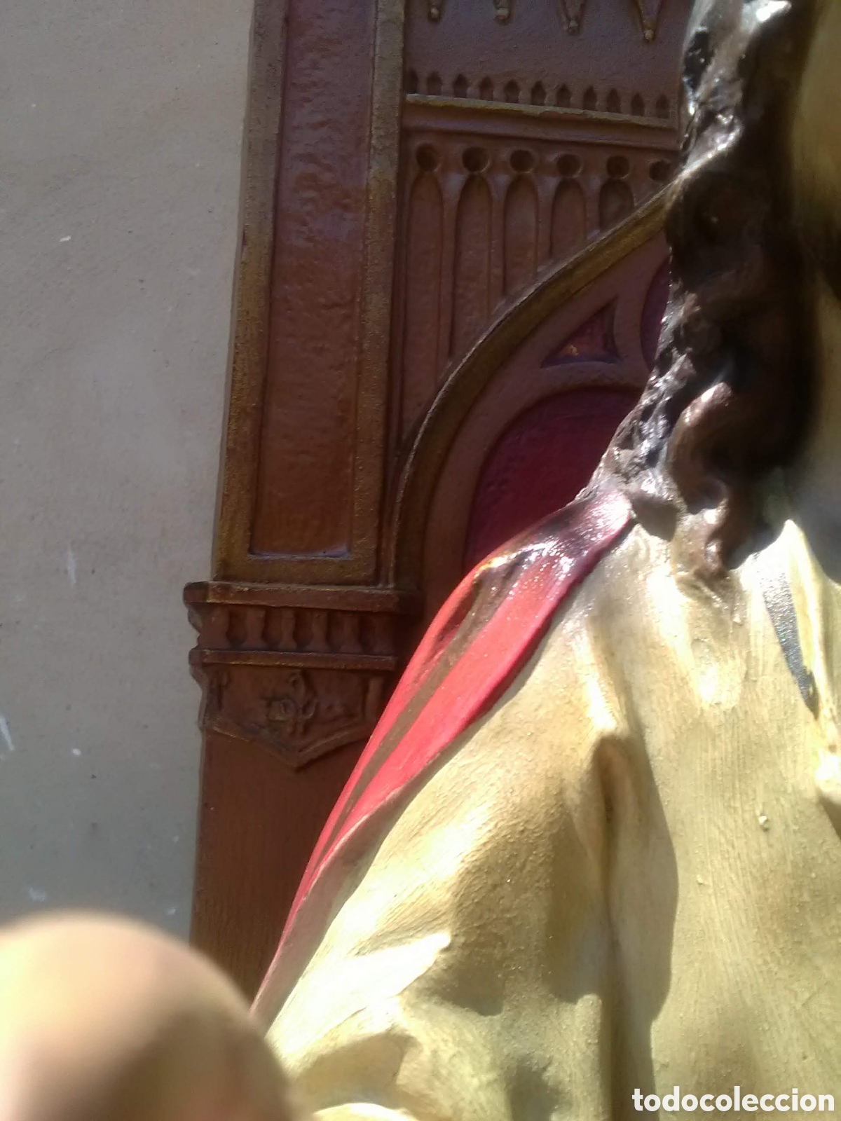Antig&uuml;edades: Sagrado coraz&oacute;n en trono Olot - Foto 9