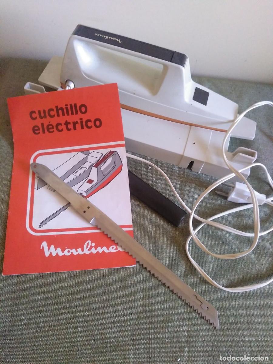 Antig&uuml;edades: Cuchillo El&eacute;ctrico Moulinex. Funciona - Foto 1