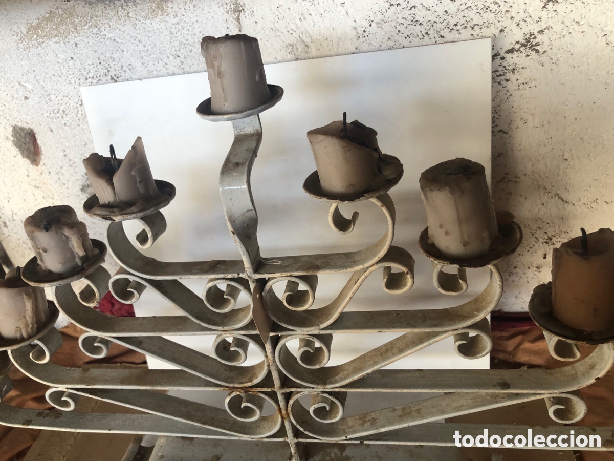 Antig&uuml;edades: candelabro menora - Foto 2