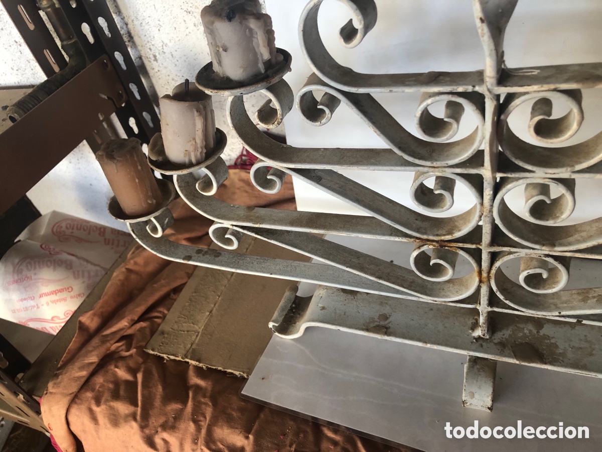 Antig&uuml;edades: candelabro menora - Foto 4