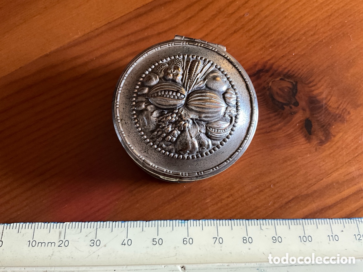Antig&uuml;edades: Pastillero de plata - Foto 1