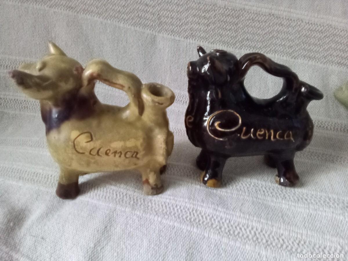 Antig&uuml;edades: botijos toros de Cuenca - Foto 1