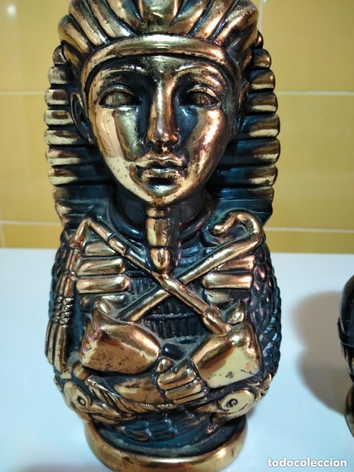 Antig&uuml;edades: figuras egipcias para Morillos de chimenea - Foto 3