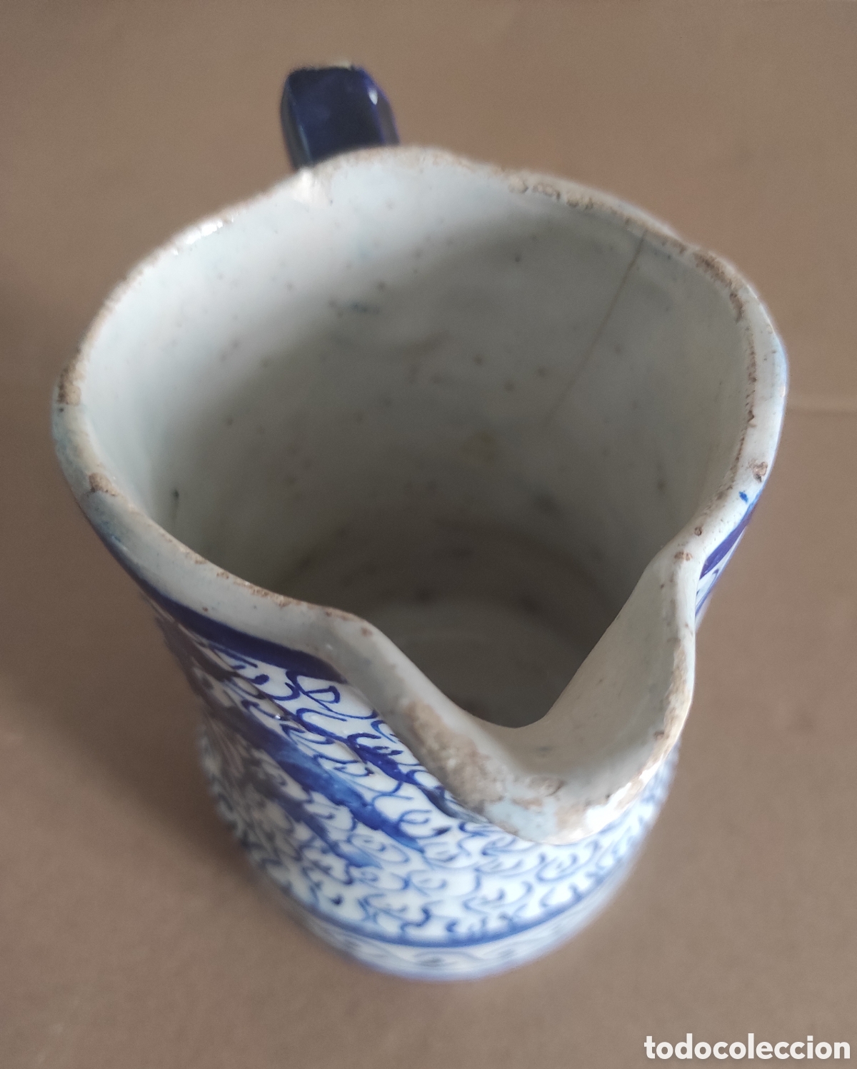 Antig&uuml;edades: JARRA CERAMICA DE MANISES - Foto 7