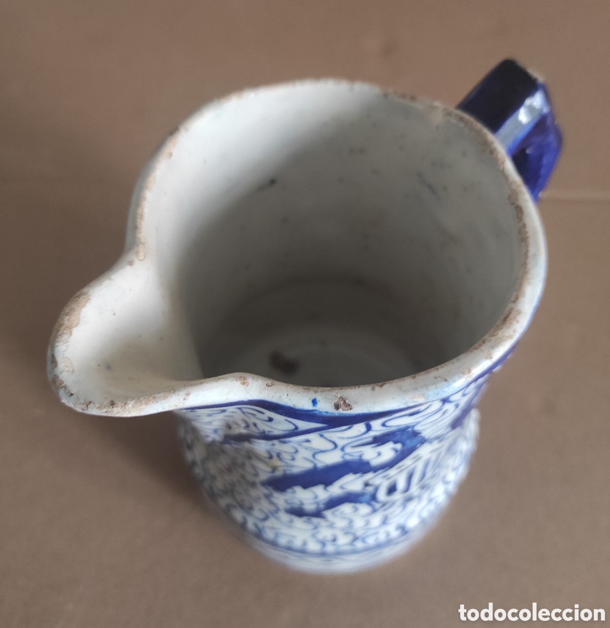 Antig&uuml;edades: JARRA CERAMICA DE MANISES - Foto 8