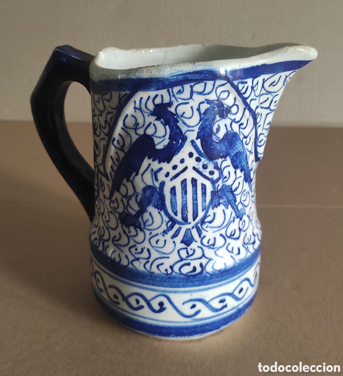 Antig&uuml;edades: JARRA CERAMICA DE MANISES - Foto 12