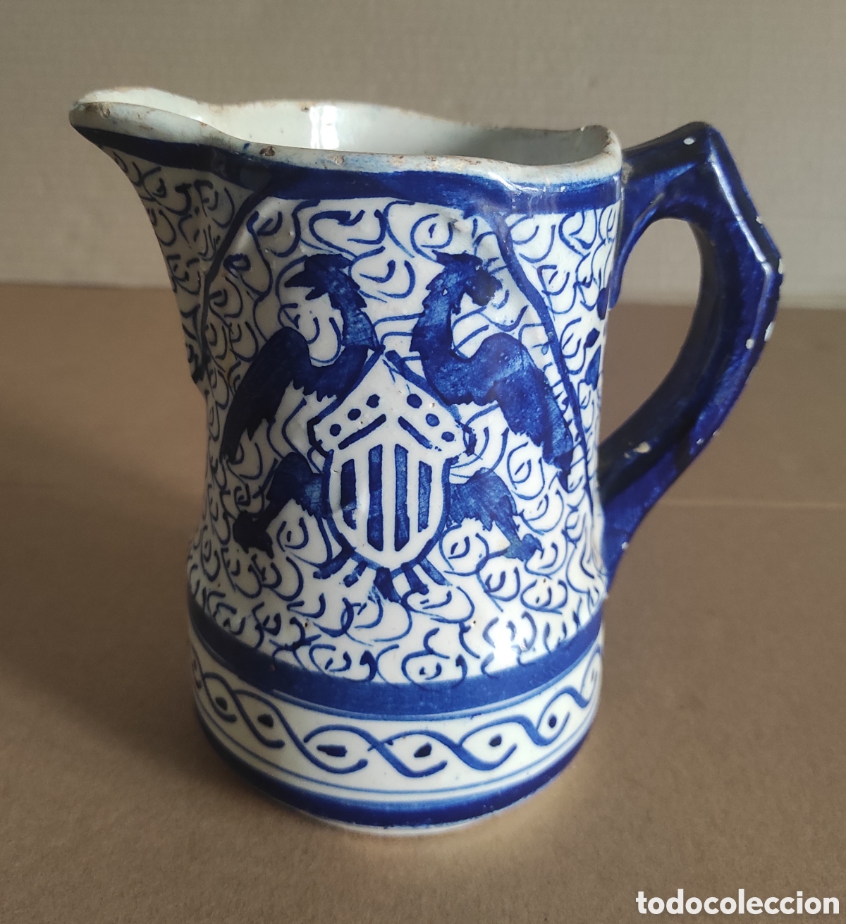 Antig&uuml;edades: JARRA CERAMICA DE MANISES - Foto 13