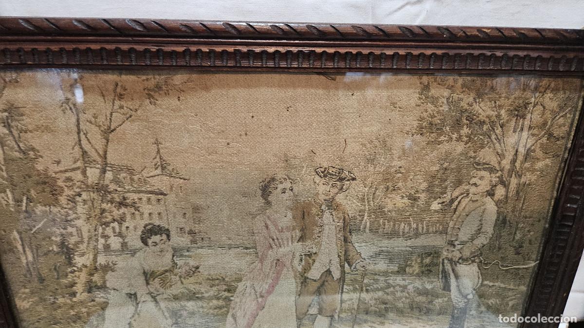 Antig&uuml;edades: tapiz enmarcado - Foto 6