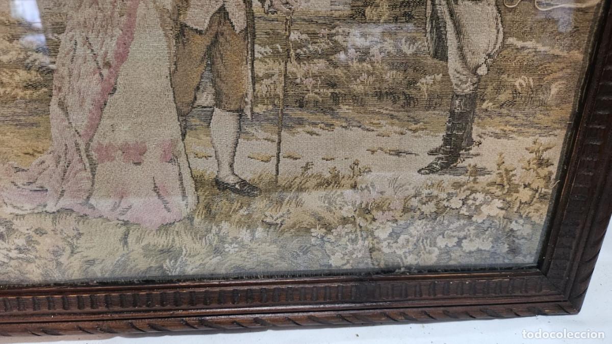 Antig&uuml;edades: tapiz enmarcado - Foto 11