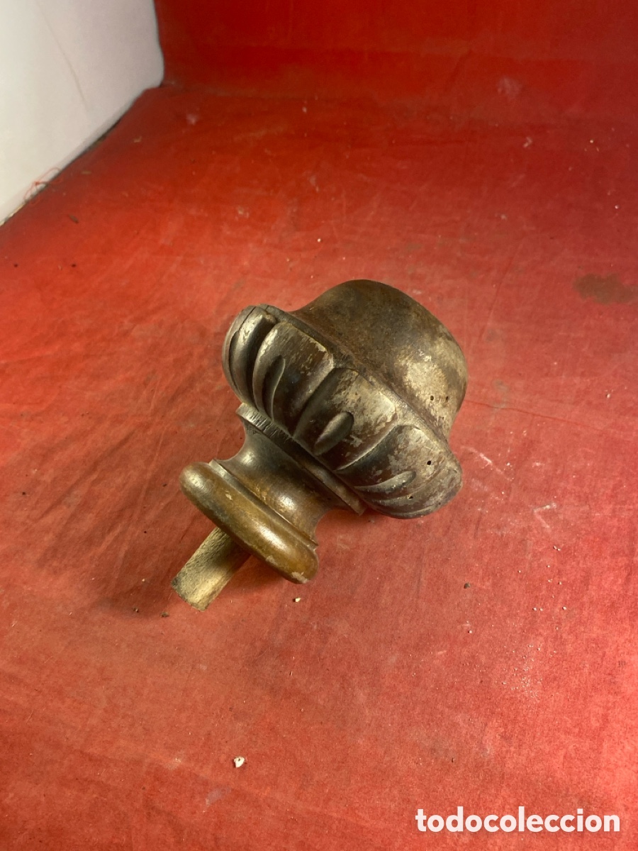 Antig&uuml;edades: REMATE O PIE DE MADERA PARA MUEBLE - Foto 5