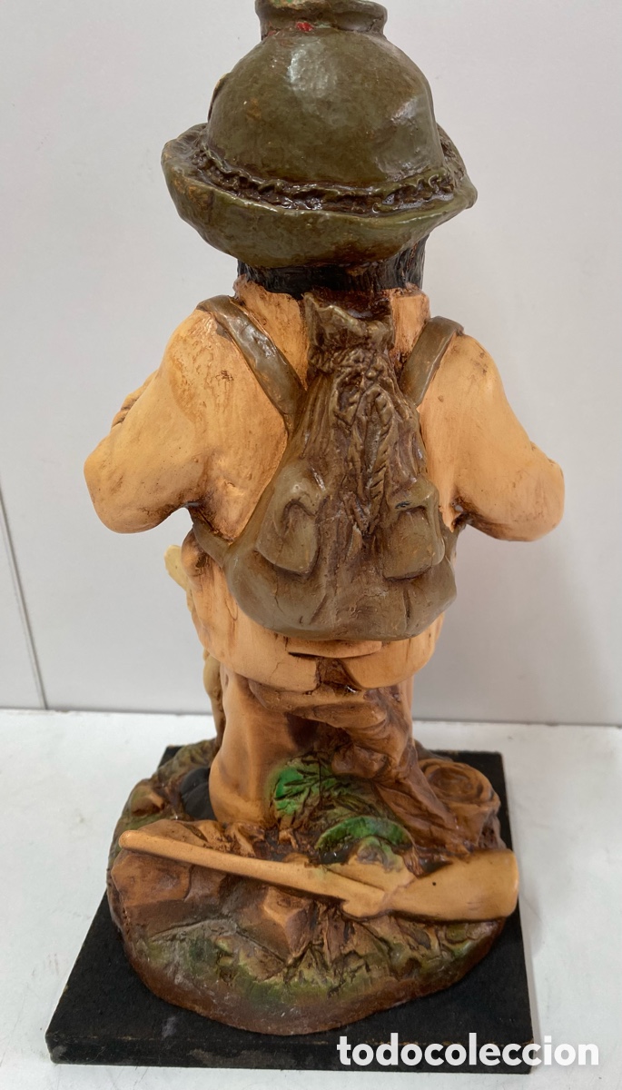 Antig&uuml;edades: BOTELLA MOSCATEL CON FIGURA EXPLORADOR - Foto 2