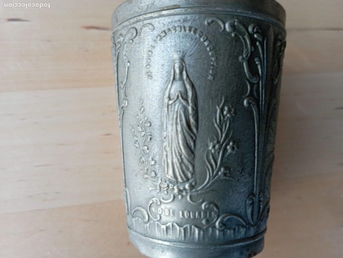 Antig&uuml;edades: VASO ESCENAS CATOLICAS. - Foto 1