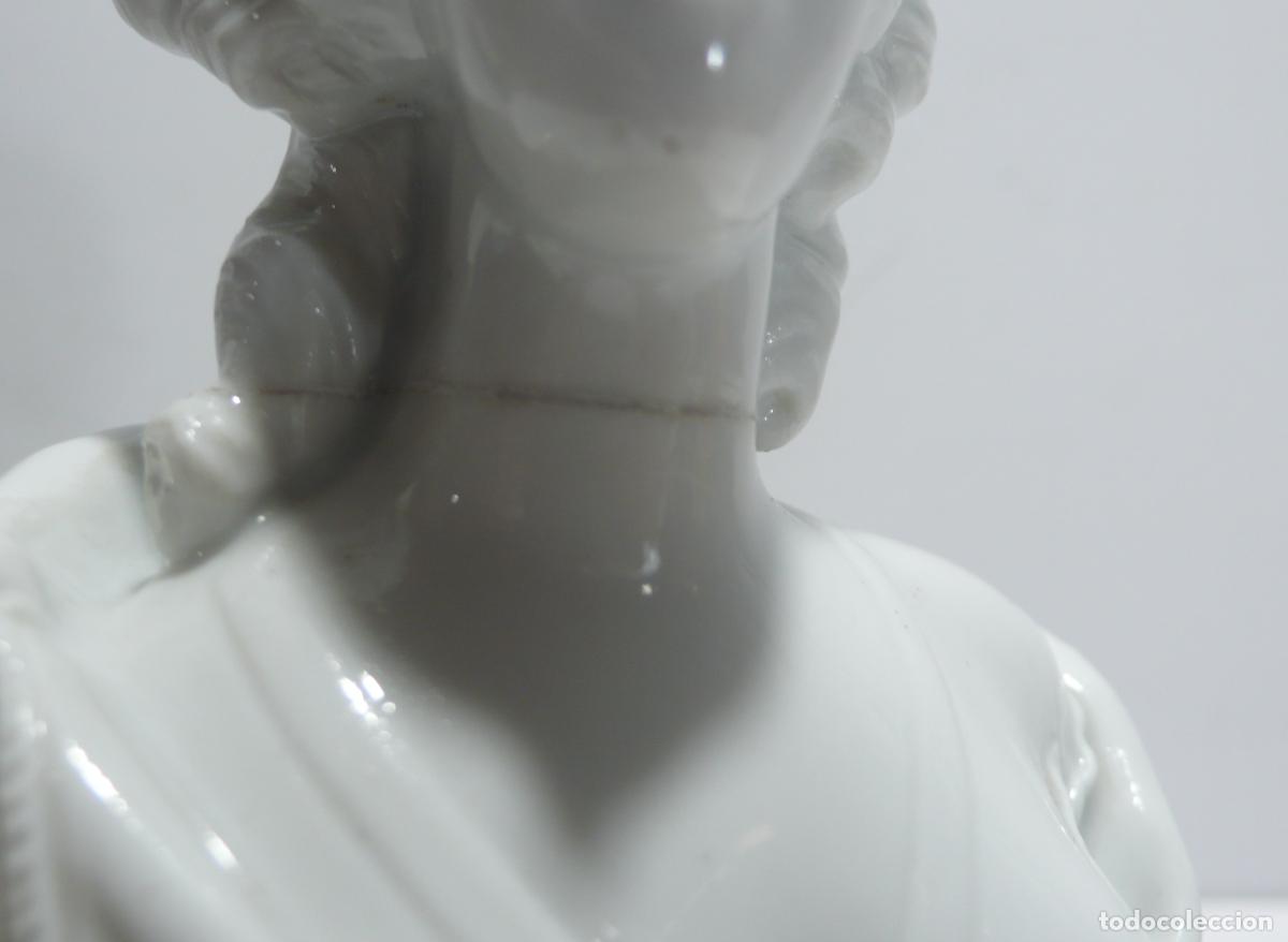 Antig&uuml;edades: BUSTO DE MUJER PORCELANA - Foto 5