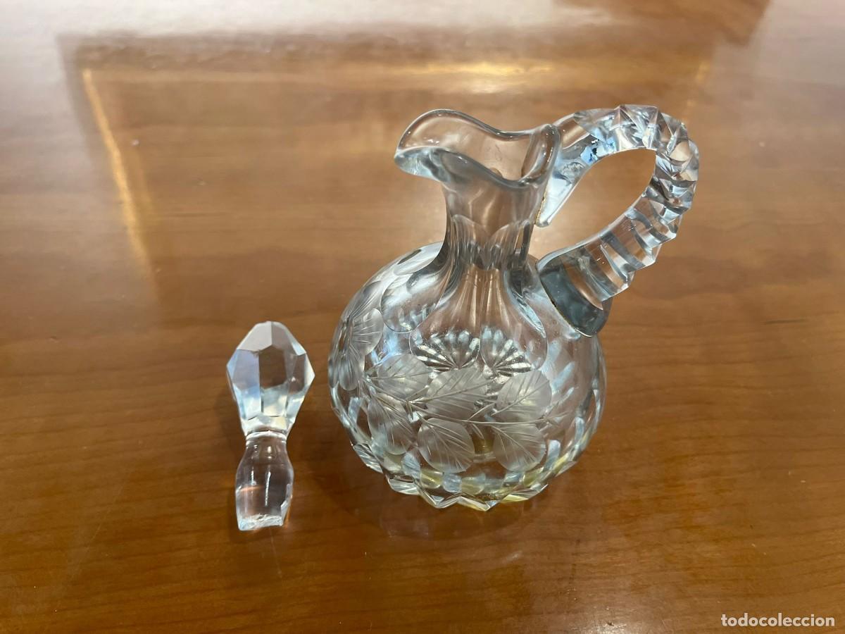 Antig&uuml;edades: Aceitera cristal - Foto 3