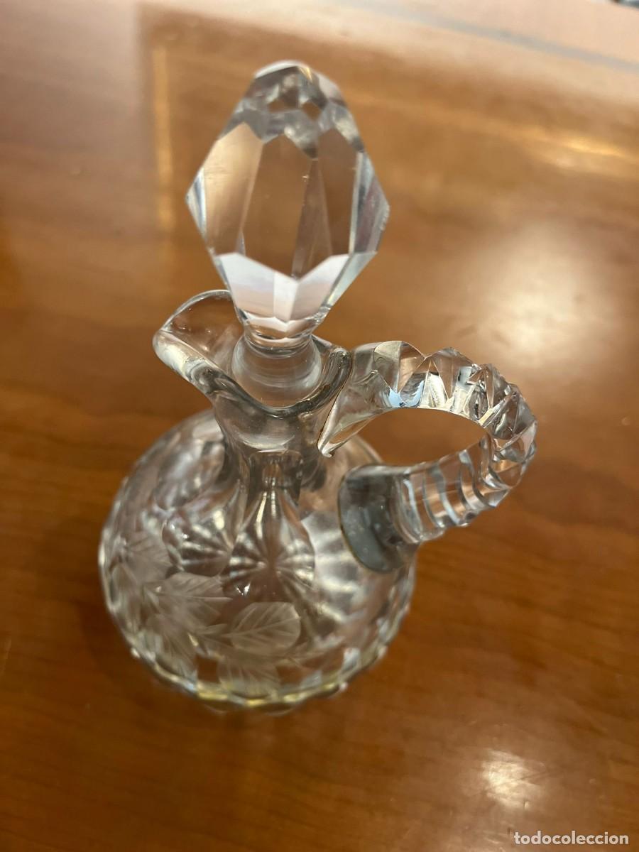 Antig&uuml;edades: Aceitera cristal - Foto 4