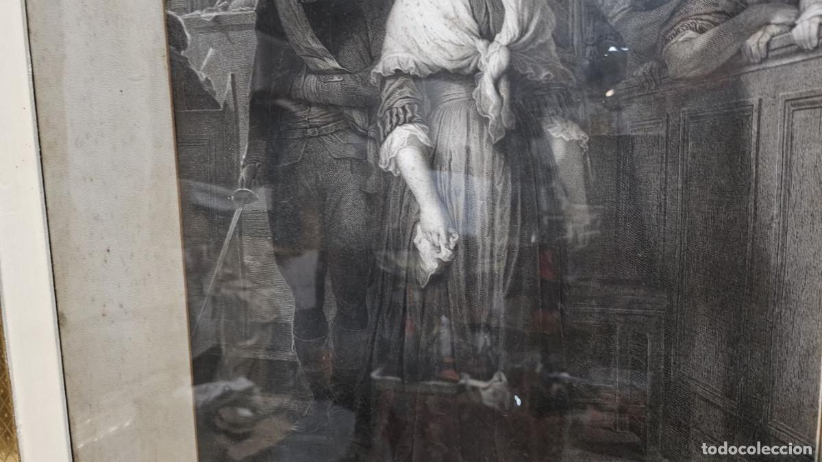 Antig&uuml;edades: lamina antigua y marco - Foto 9