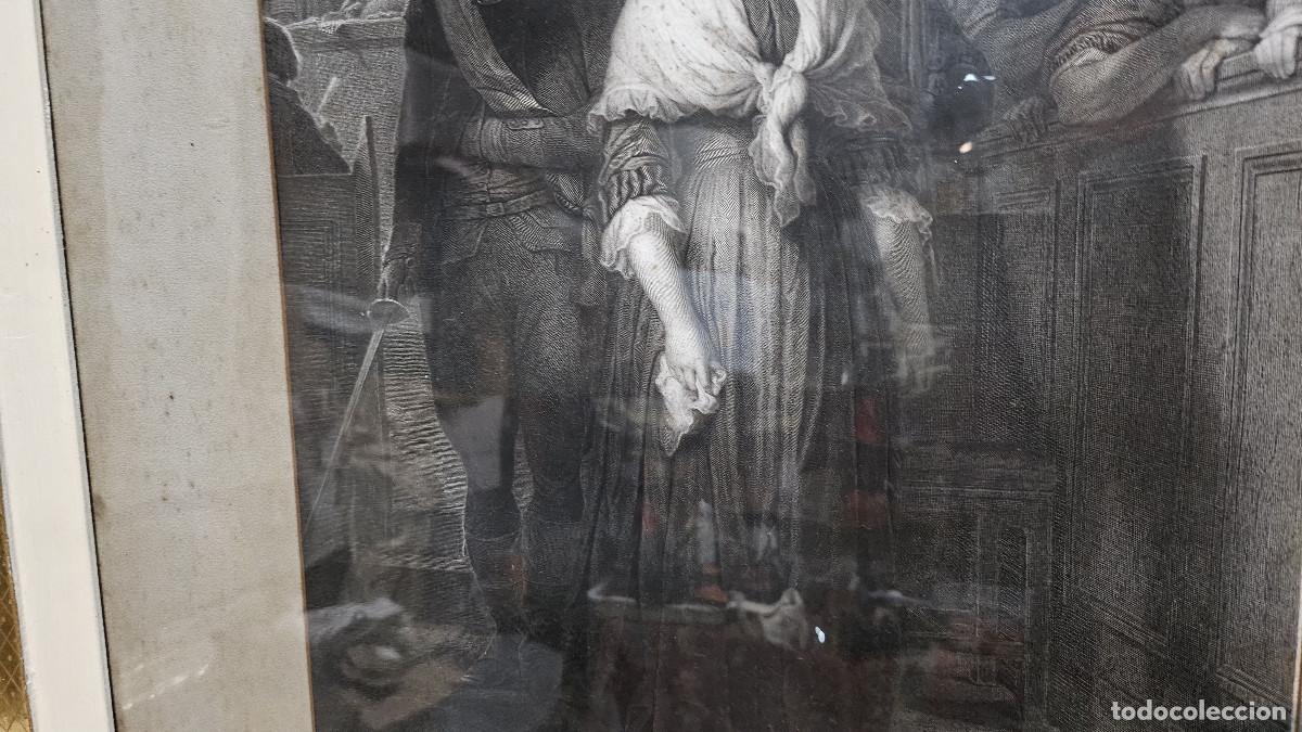 Antig&uuml;edades: lamina antigua y marco - Foto 10