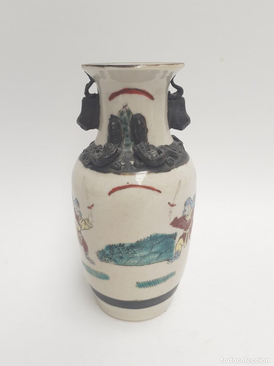 Antig&uuml;edades: Jarr&oacute;n oriental estilo Nanking - Foto 1