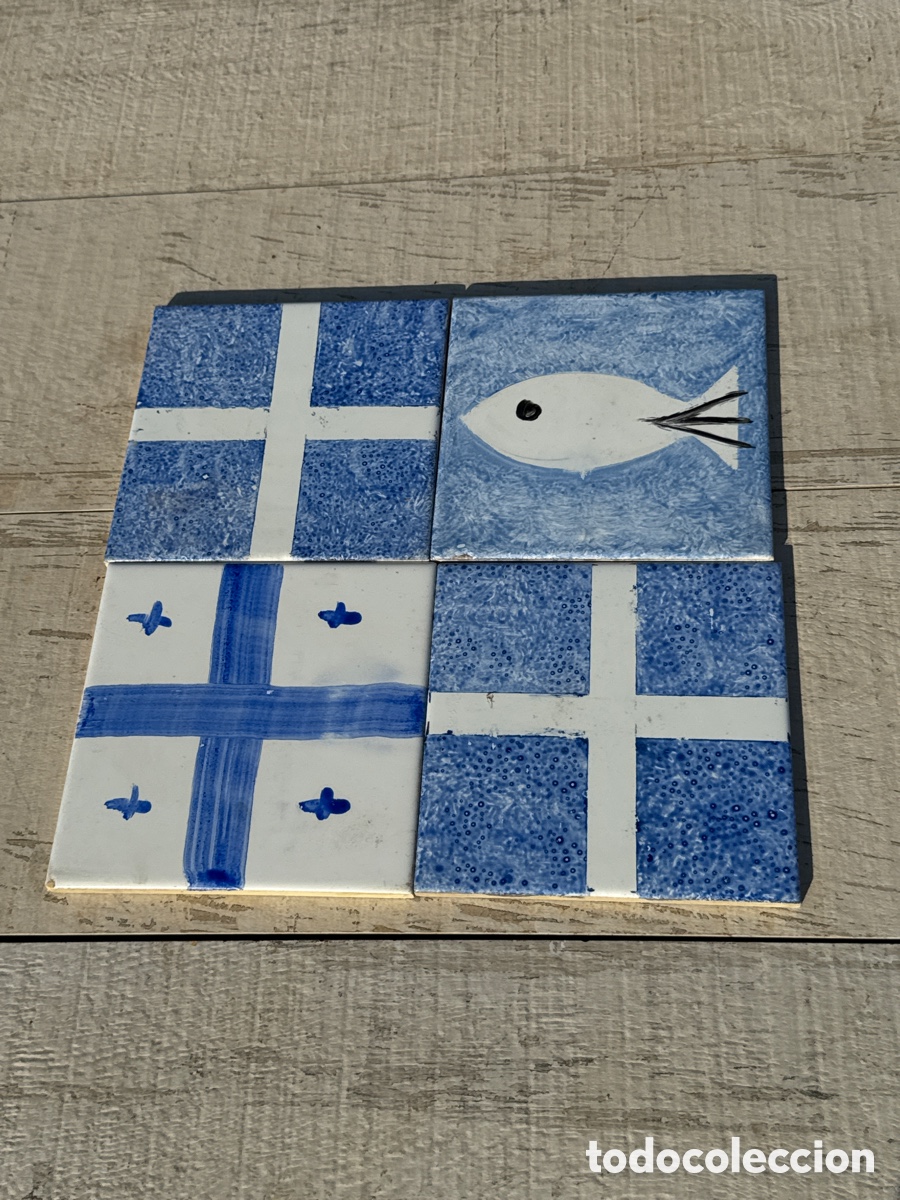 Antig&uuml;edades: Lote de azulejo - Foto 1