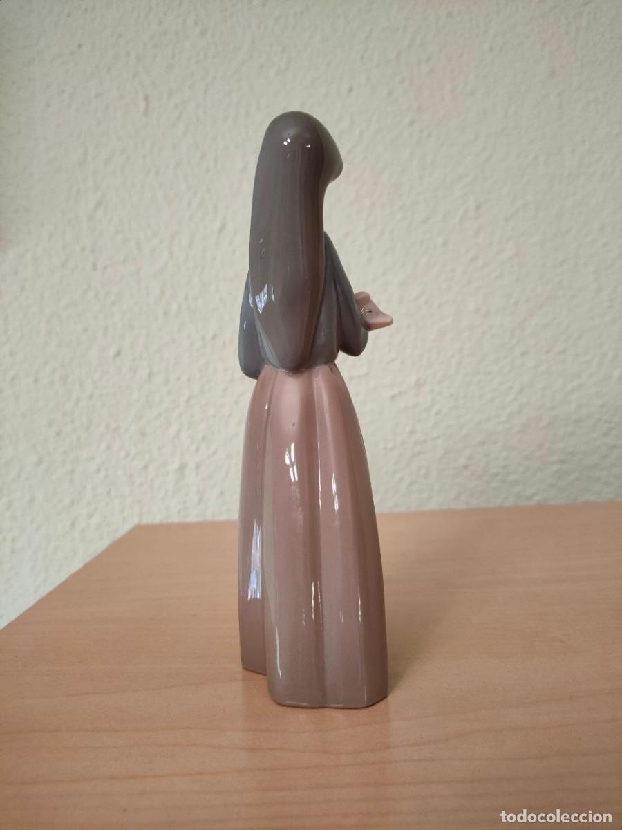 Antig&uuml;edades: Ni&ntilde;a con cerdito Lladro - Foto 3