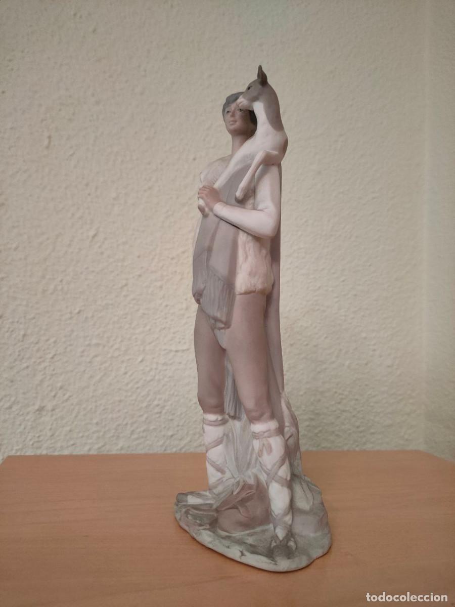 Antig&uuml;edades: Pastor con cabra Lladro - Foto 1