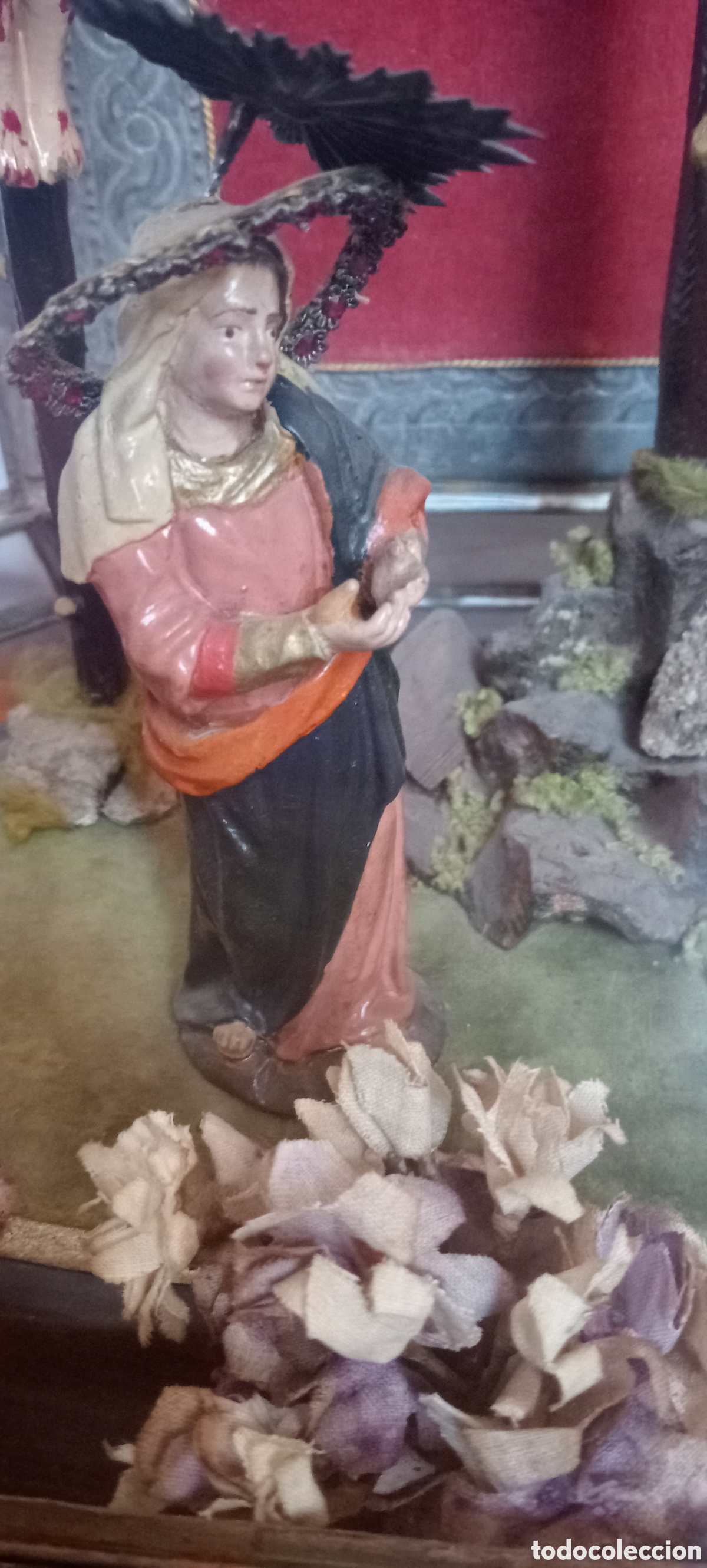 Antig&uuml;edades: Calvari de terracota policromada - Foto 6