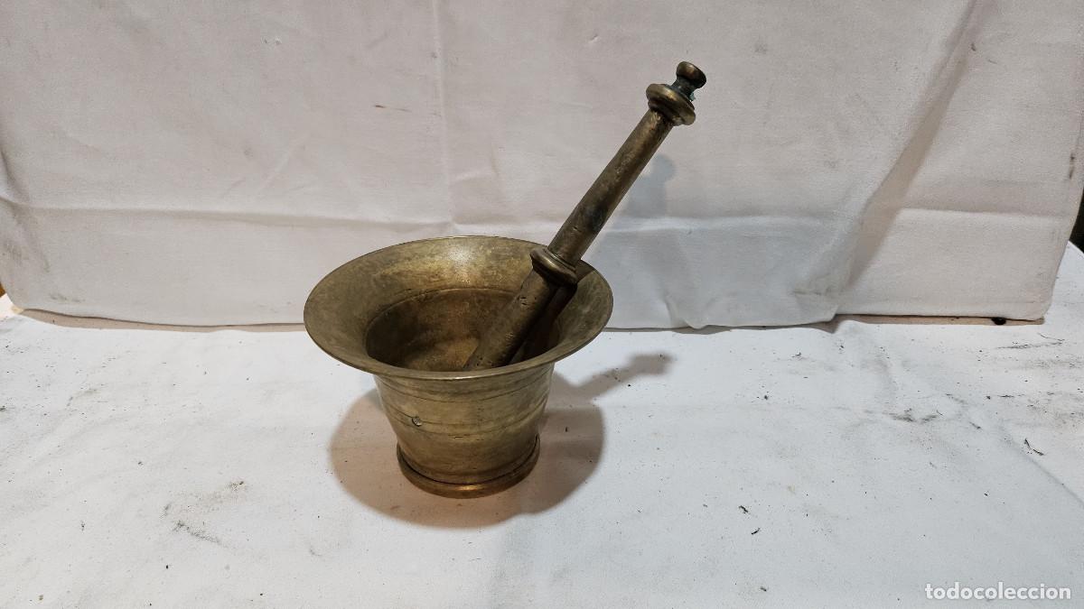 Antig&uuml;edades: mortero bronce - Foto 2