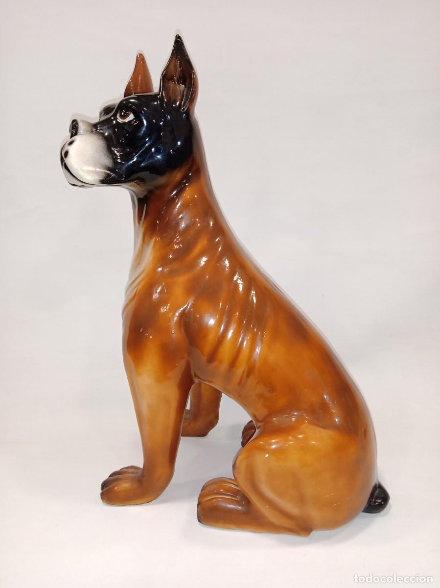 Antig&uuml;edades: Antiguo perro de cer&aacute;mica . Centro 1 - Foto 5