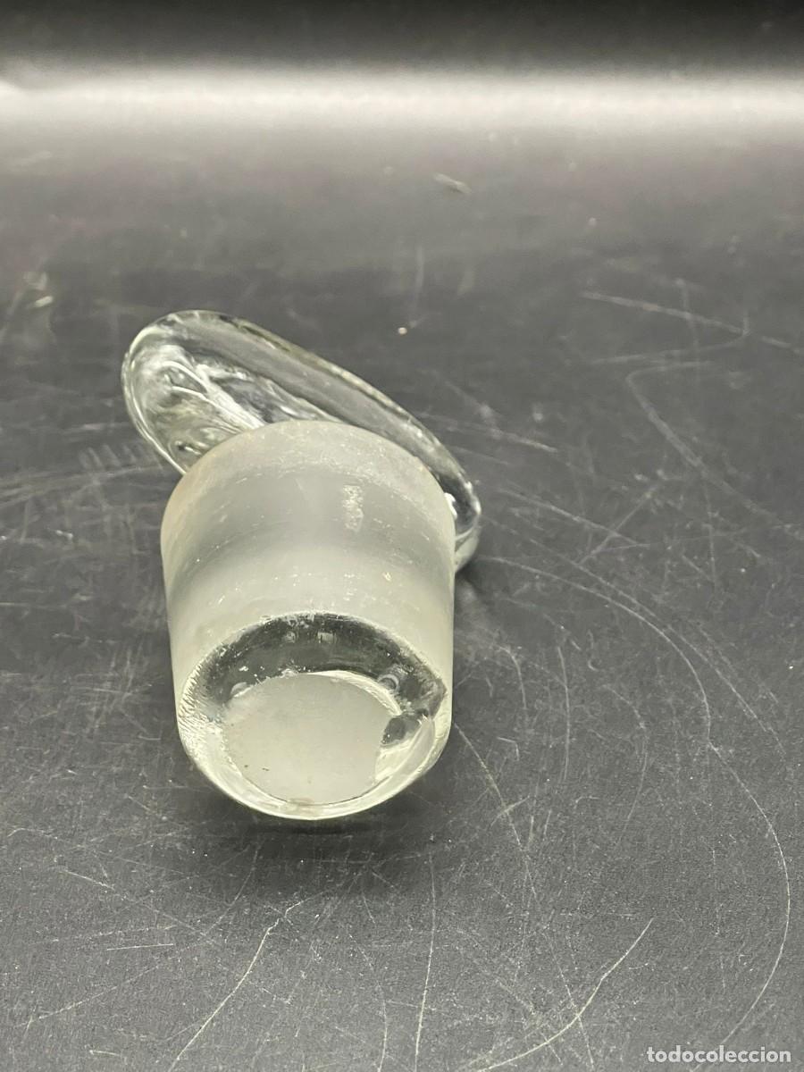 Antig&uuml;edades: TAPON DE VIDRIO TRANSPARENTE - Foto 2