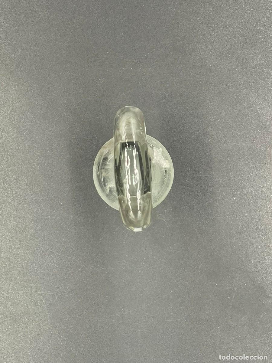 Antig&uuml;edades: TAPON DE VIDRIO TRANSPARENTE - Foto 3