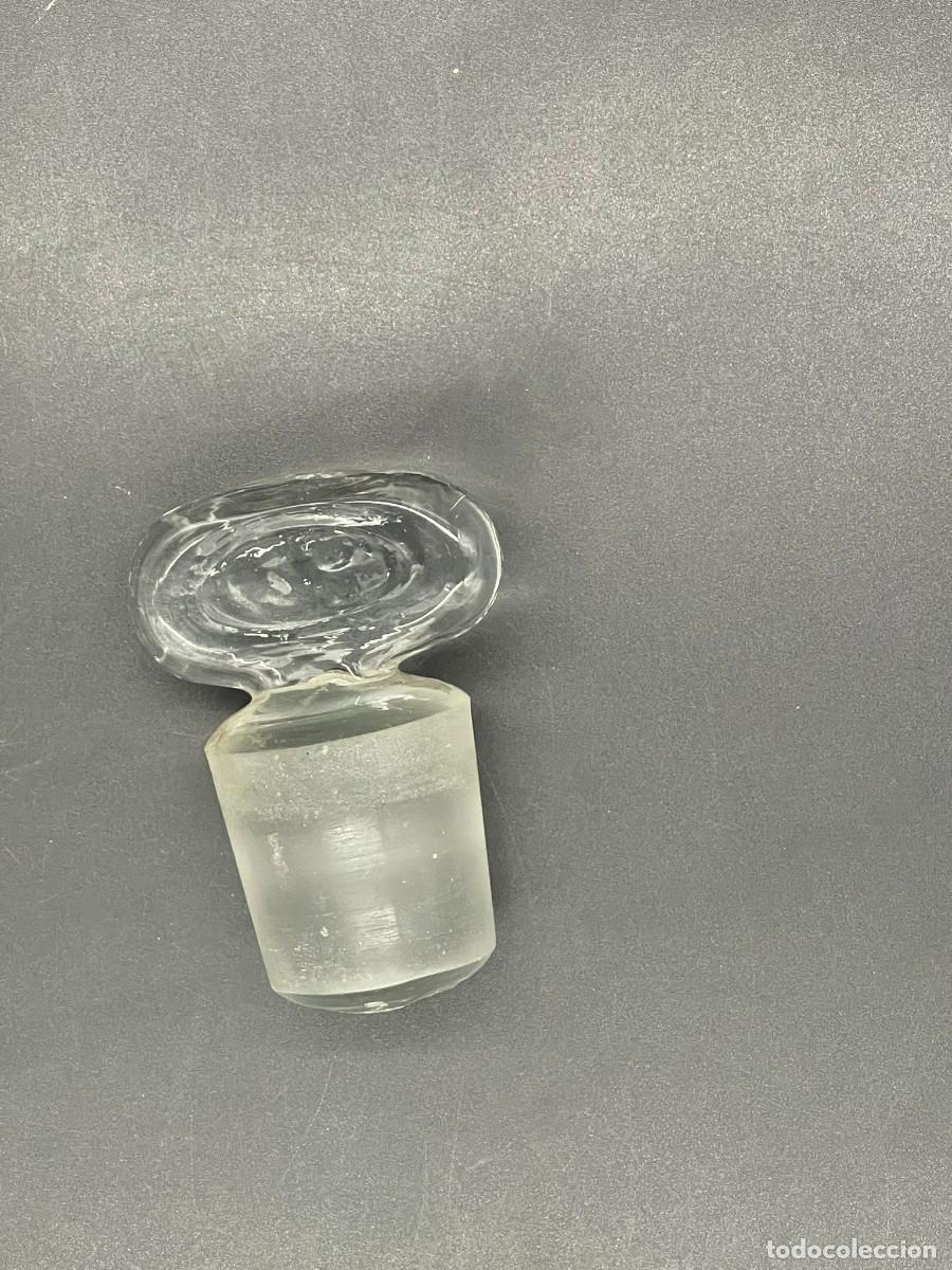 Antig&uuml;edades: TAPON DE VIDRIO TRANSPARENTE - Foto 4