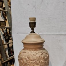 Antigüedades: LAMPARA DE CERAMICA