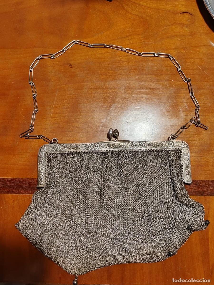 Antig&uuml;edades: Bolso de plata - Foto 1