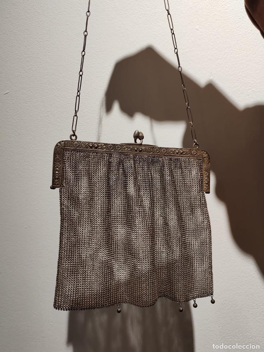 Antig&uuml;edades: Bolso de plata - Foto 2